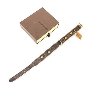 Authentic Louis Vuitton Baxter MM Dog Collar
